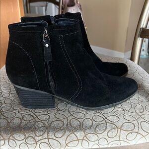 Black Suede Ankle Boots